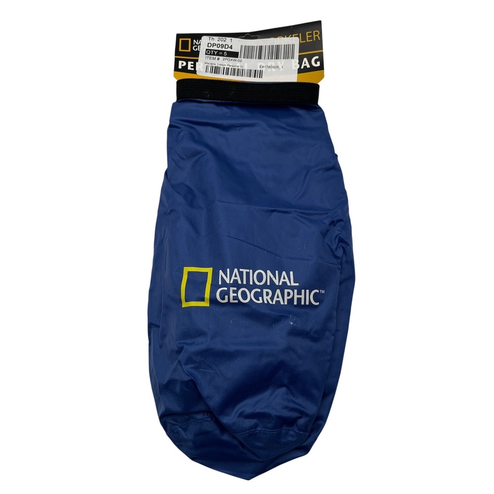 National Geographic Dry Bag Unisex OS Blue Snorkeler Series Waterproof Ripstop